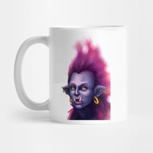 Orc Warrior Woman Mug